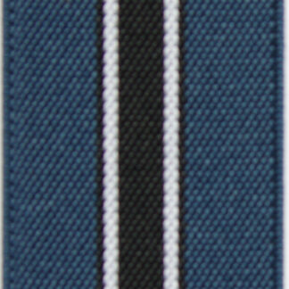 Elastischer Hosenträger sportive Streifen - Blau / Navy / Weiß