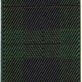 Elastischer Hosenträger Heritage Check - Grün / Schwarz